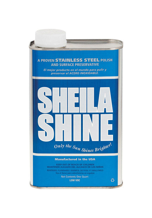Sheila Shine Citrus Scent Stainless Steel Cleaner & Polish 32 oz Liquid