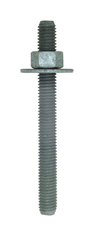 Simpson Strong-Tie 1/2 in. D X 5 in. L Galvanized Steel Hex Bolt 1 pk