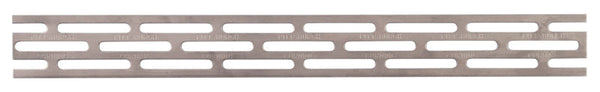 Anclaje para panel Kwik'N EZ de 16" x 1-3/4" de acero inoxidable