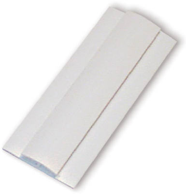 Sequentia Crane Composites .10 in. H X 1.42 in. W X 96 in. L Prefinished White Polypropylene Molding