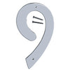 Hy-Ko 4 in. Gray Nickel Number 9 Nail-On 1 pc. (Pack of 10)