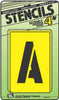 Hy-Ko 4 in. Card Stock Letters Stencil 6 each