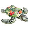 Intex Multicolored Vinyl Inflatable Sea Turtle Ride-On Pool Float - Open Box