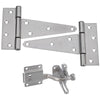 National Hardware Silver Stainless Steel Gate Hardware Kit 1 pk