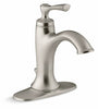 Kohler Brushed Nickel Bathroom Faucet 4 in.
