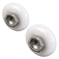 Prime-Line 2 Sets 3/4 in. and 7/8 in. Round Tub Enclosure Rollers 4 pc (Pack of 6)