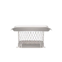 HY-C Shelter various in. Galvanized Stainless Steel Chimney Cover