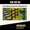 Woodlife CreoCoat Black Water-Based Wood Preservative 1 gal. (Pack of 4)