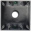 Bell 36 cu in Square Aluminum 2 gang Weatherproof Box Gray