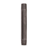 BK Products 1/2 in. MPT x 6 in. L Black Steel Nipple (Pack of 5)