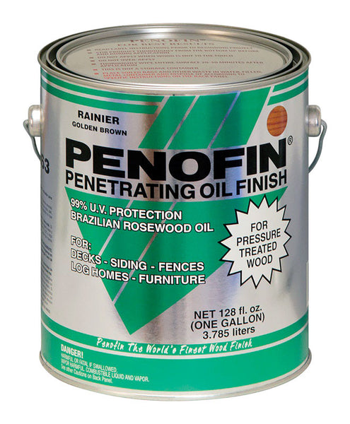 Penofin Transparent Tahoe Oil-Based Pressure Treated Wood Stain 1 gal. (Pack of 4)