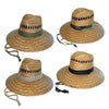 Men's Safari Straw Hat (Pack of 12)