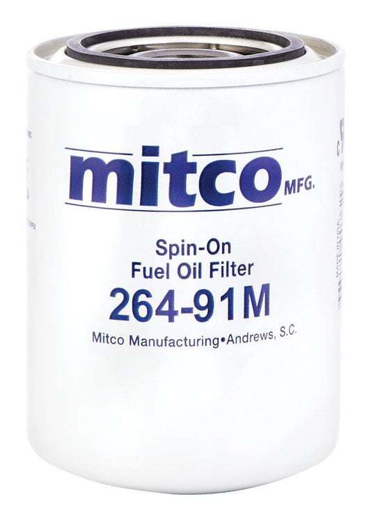 Mitco 60 PSI 40 GPH 10 Micron Spin-on Fuel Oil Filter