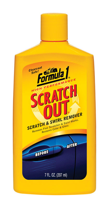 Formula 1 Scratch Out White Heavy-Duty Liquid Scratch and Swirl Remover 7 oz. Up to 12-Month