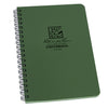 Rite in the Rain 4.625 in. W X 7 in. L Wire-O Green All-Weather Notebook (Pack of 6)