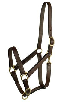Gatsby Leather Adjustable Turnout Halter