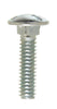 Hillman 1/4 in. X 1 in. L Zinc-Plated Steel Carriage Bolt 100 pk