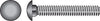 Hillman 3/8 in. X 8 in. L Hot Dipped Galvanized Steel Carriage Bolt 50 pk