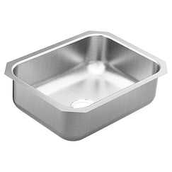 23.5 x 18.25 stainless steel 20 gauge single bowl sink