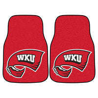 Western Kentucky University Carpet Car Mat Set - 2 Pieces