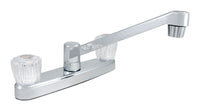 LDR Exquisite Two Handle Chrome Kitchen Faucet