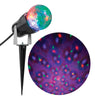 Gemmy  Lightshow  LED  Prelit Confetti Projector  Yard Dcor