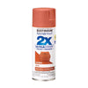 Rust-Oleum Painter's Touch Ultra Cover Satin Cinnamon Spray Paint 12 oz. (Pack of 6)