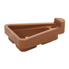 Pot Toes The Decksaver Terracotta Plastic Pot Toe 1 H x 2 W x 3 D in.