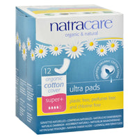 Natracare 3117 Ultra Super Pads 12 Count