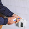 GE White Non-Paintable Shrink & Crack-Proof Silicone Sealant 2.8 oz.