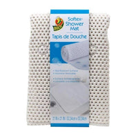 Duck Softex 21 in. L X 21 in. W White Polyester Bath Mat Latex Free