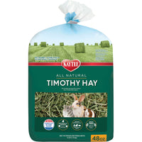Kaytee Natural Timothy Hay for Rabbits, Guinea Pigs and Small Animals Fresh Cut 48 oz