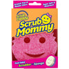Scrub Daddy Polymer Foam Heavy Duty Dual Sided Scrubber Sponge 4 W in. for Kitchen