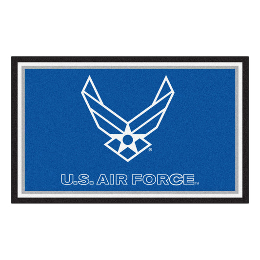 U.S. Air Force 4ft. x 6ft. Plush Area Rug