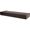 Hillman High & Mighty 2 in. H X 18 in. W X 6 in. D Espresso Wood Floating Shelf (Pack of 2)