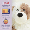 Warmies Stuffed Animals Plush Brown 1 pc