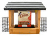 Nature's Way Wild Bird and Finch 3 qt Cedar Hopper Bird Feeder 2 ports