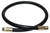 Apache 0.4 in. D X 108 in. L 4000 psi Rubber 2-Wire Hydraulic Hose