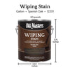 Old Masters Semi-Transparent Spanish Oak Oil-Based Wiping Stain 1 gal (Pack of 2)