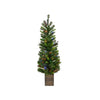 Celebrations 4 ft. Slim LED 50 ct Mixed Pine Color Changing Entrance Tree