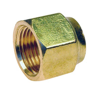 JMF 5/8 in. Flare x 3/8 in. Dia. CTS Brass Forged Flare Nut (Pack of 5)
