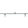 Celebrations Platinum LED C6 White 50 ct String Christmas Lights 25 ft.
