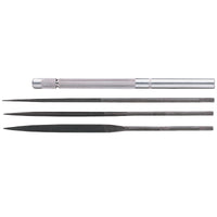 General 8.5 in. L Steel File Set 4 pc