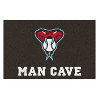 MLB - Arizona Diamondbacks Snake Man Cave Rug - 19in. x 30in.