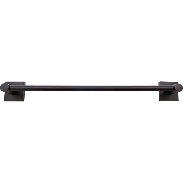 Vienna Towel Bar, 30 Inches, Matte Black by Stone Harbor Hardware
