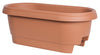 Bloem 24 in. H x 24 in. W Resin Deck rail Deck Rail Planter Terracotta Clay (Pack of 10) - Deal of The Week