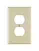 WALLPLAT 1G DPLX RECEPWH (Pack of 20)