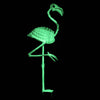 Seasons Usa 34 in. Skeleton Flamingo Halloween Decor (Pack of 2)
