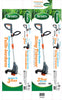 Scott'S St00213s 4 Amp Black & Gray Corded Electric String Grass Trimmer