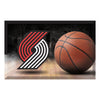 NBA - Portland Trail Blazers Rubber Scraper Door Mat